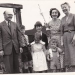 Bob (second left), Pat (right), and the Woodcrafts